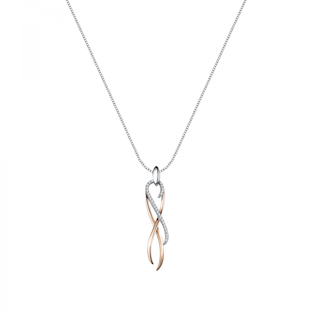 Collier en argent 925 ROSALINE argent, BLUESPIRIT