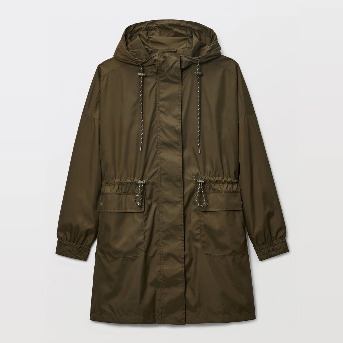 Coupe vent à capuche militaire, MONOPRIX