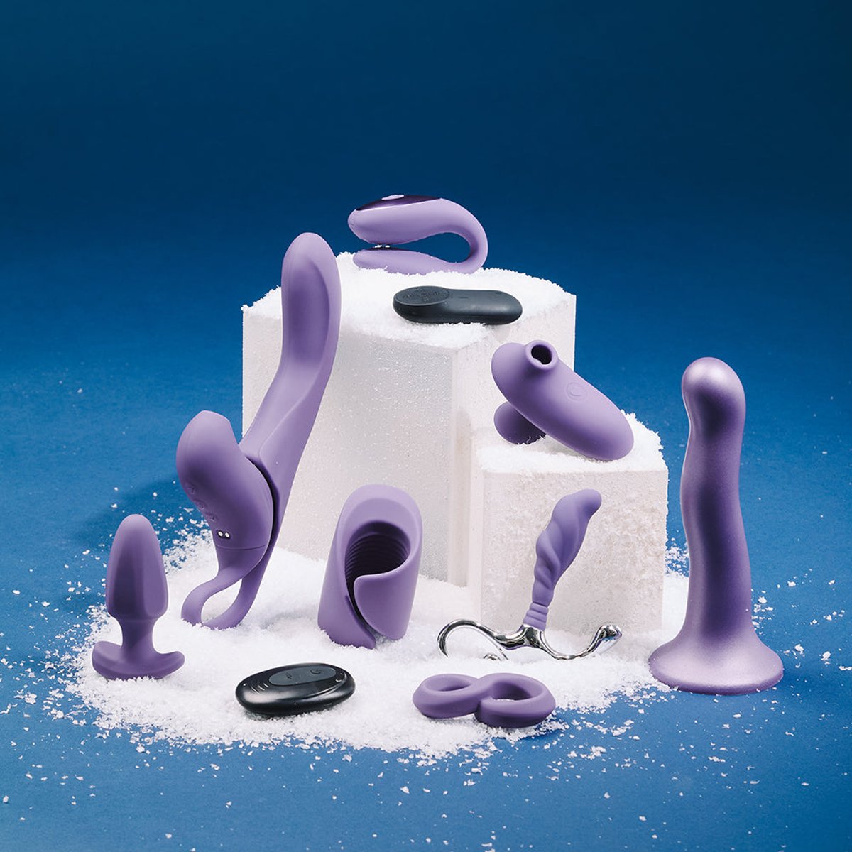 Stimulateur Clitoridien Rabbit 3-en-1 Calypso Calendrier de l'Avent violet, PASSAGE DU DESIR