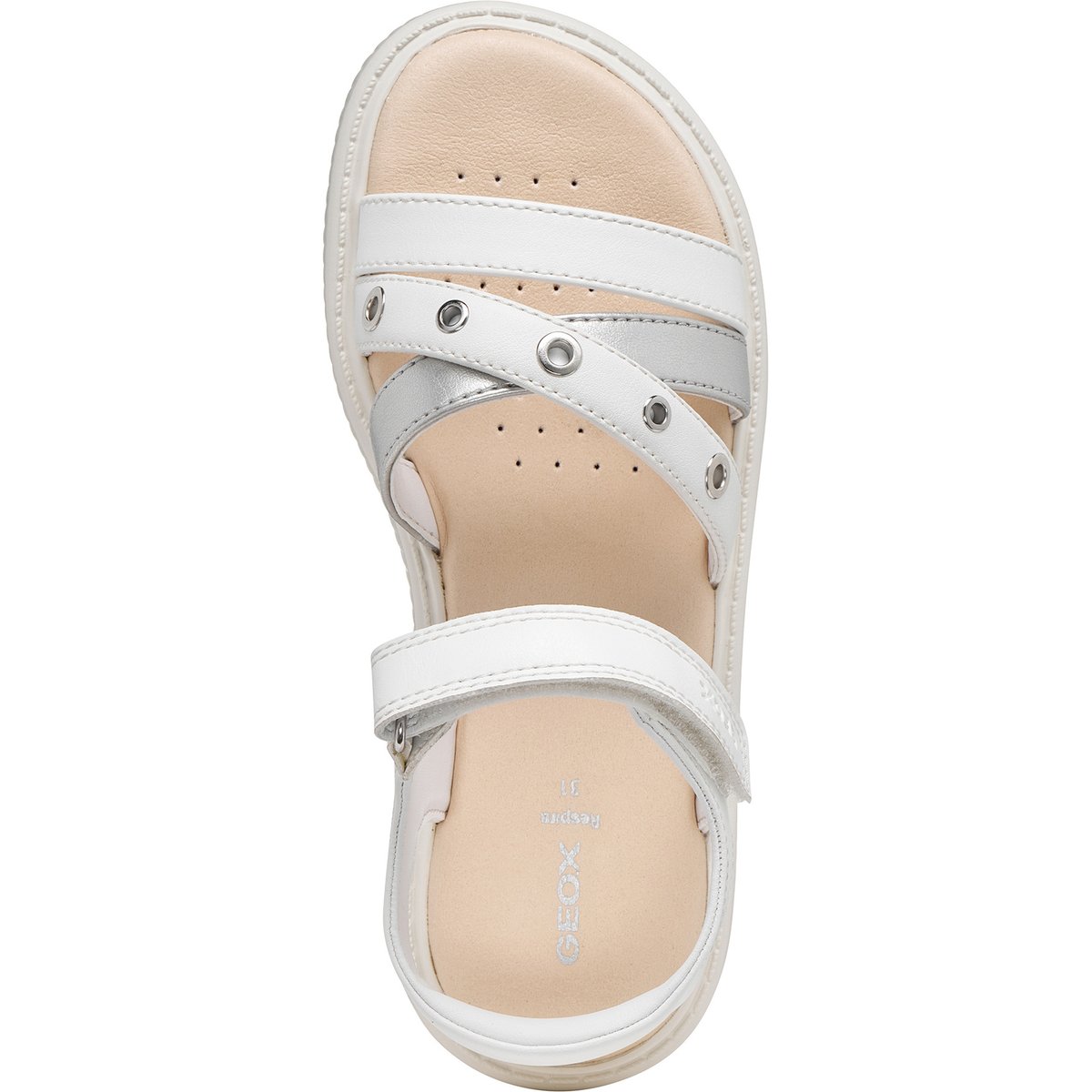 Sandales J SANDAL KODETTE blanc, GEOX