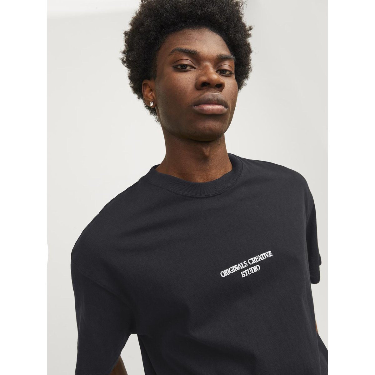 T-shirt Imprimé T-shirt noire - black, JACK & JONES