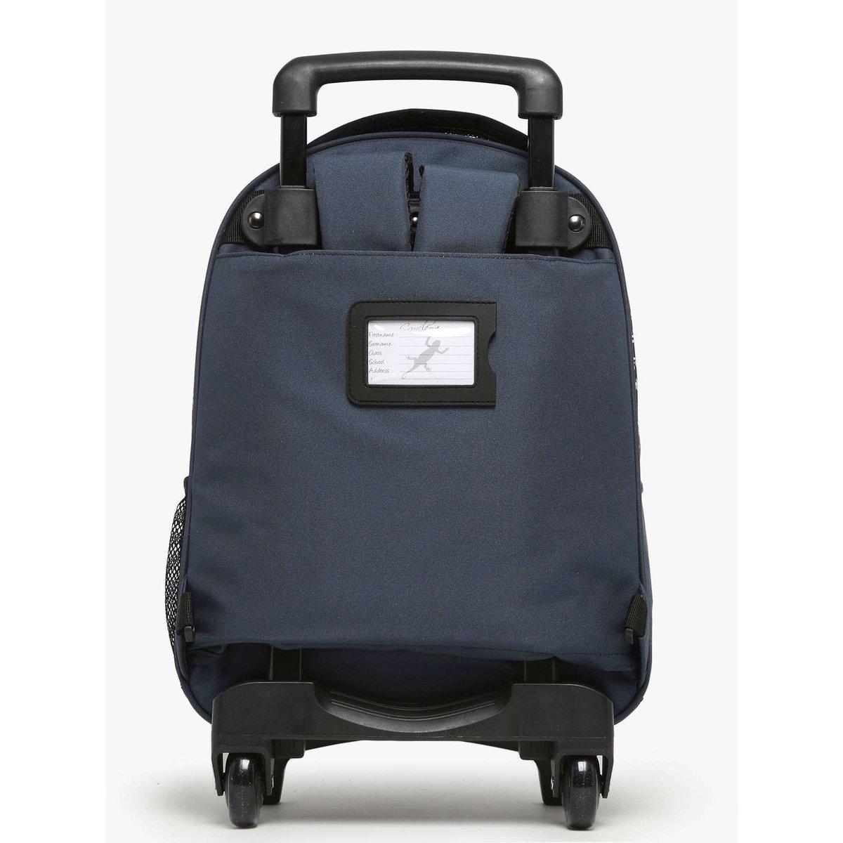 Sac a dos à roulettes navy miniflowers, CAMELEON