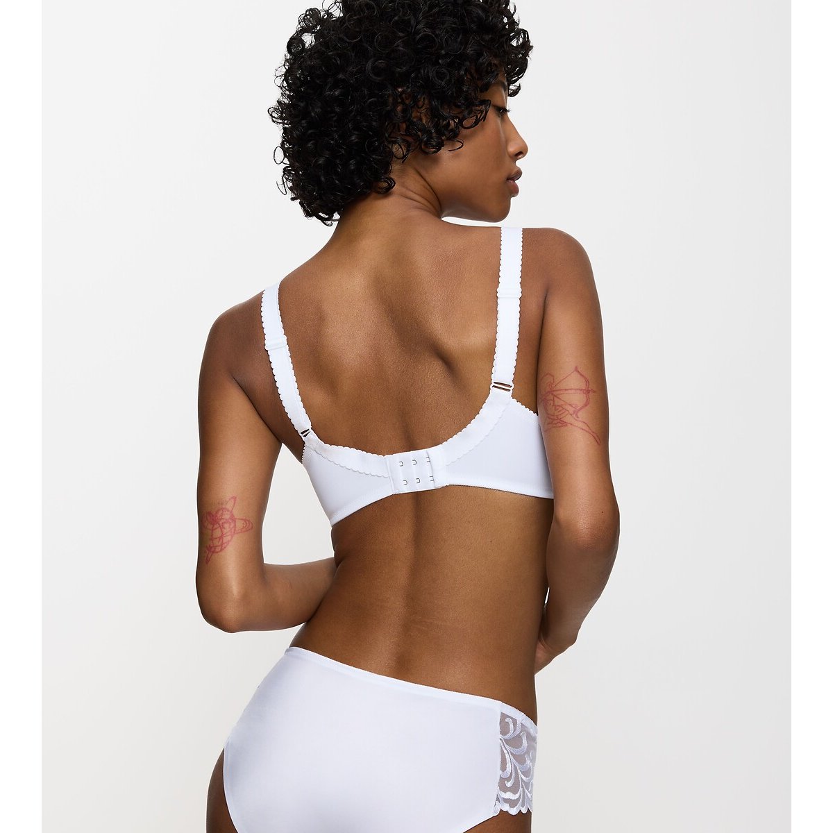 Reggiseno senza ferretti Delicate Doreen bianco, TRIUMPH
