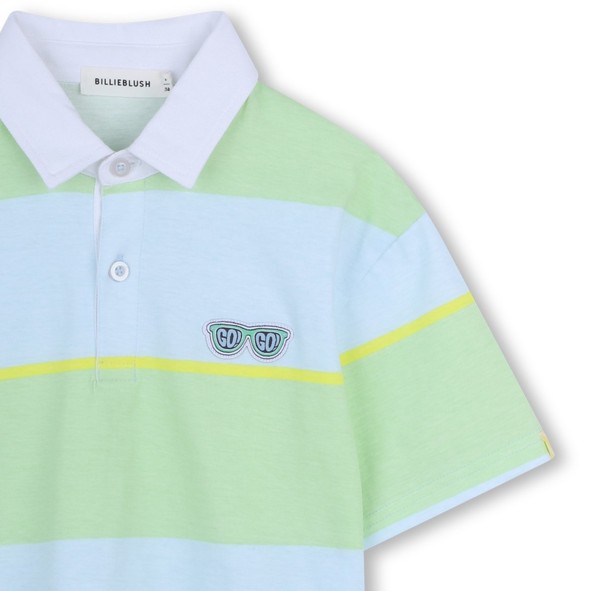 Polo manches courtes vert clair, BILLIEBLUSH