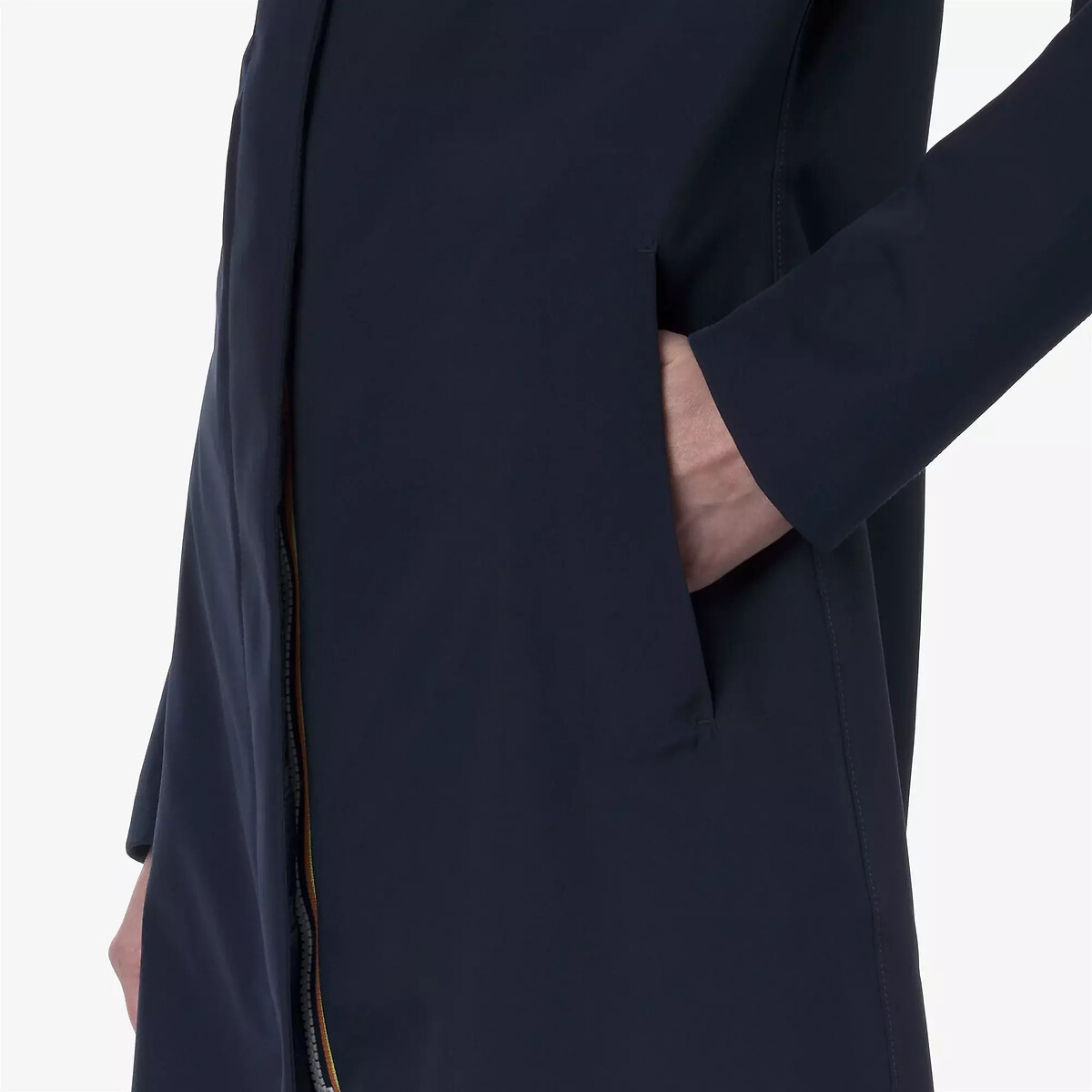 Stephy Bonded Mid-Length Parka navy, K-WAY