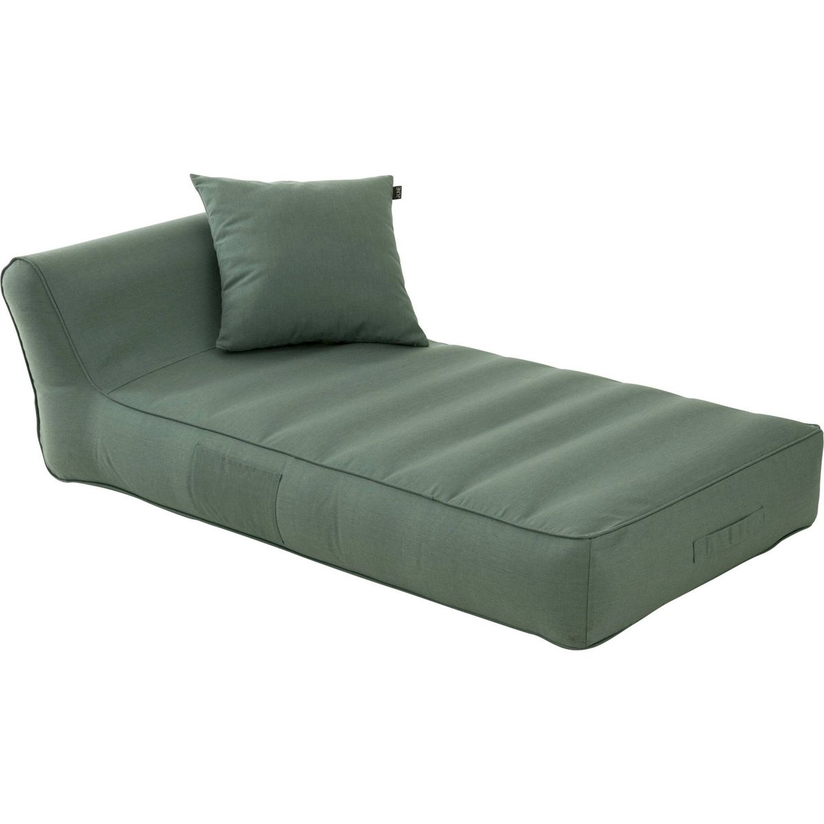 Matelas de détente pour bain de soleil vert, RECOLLECTION