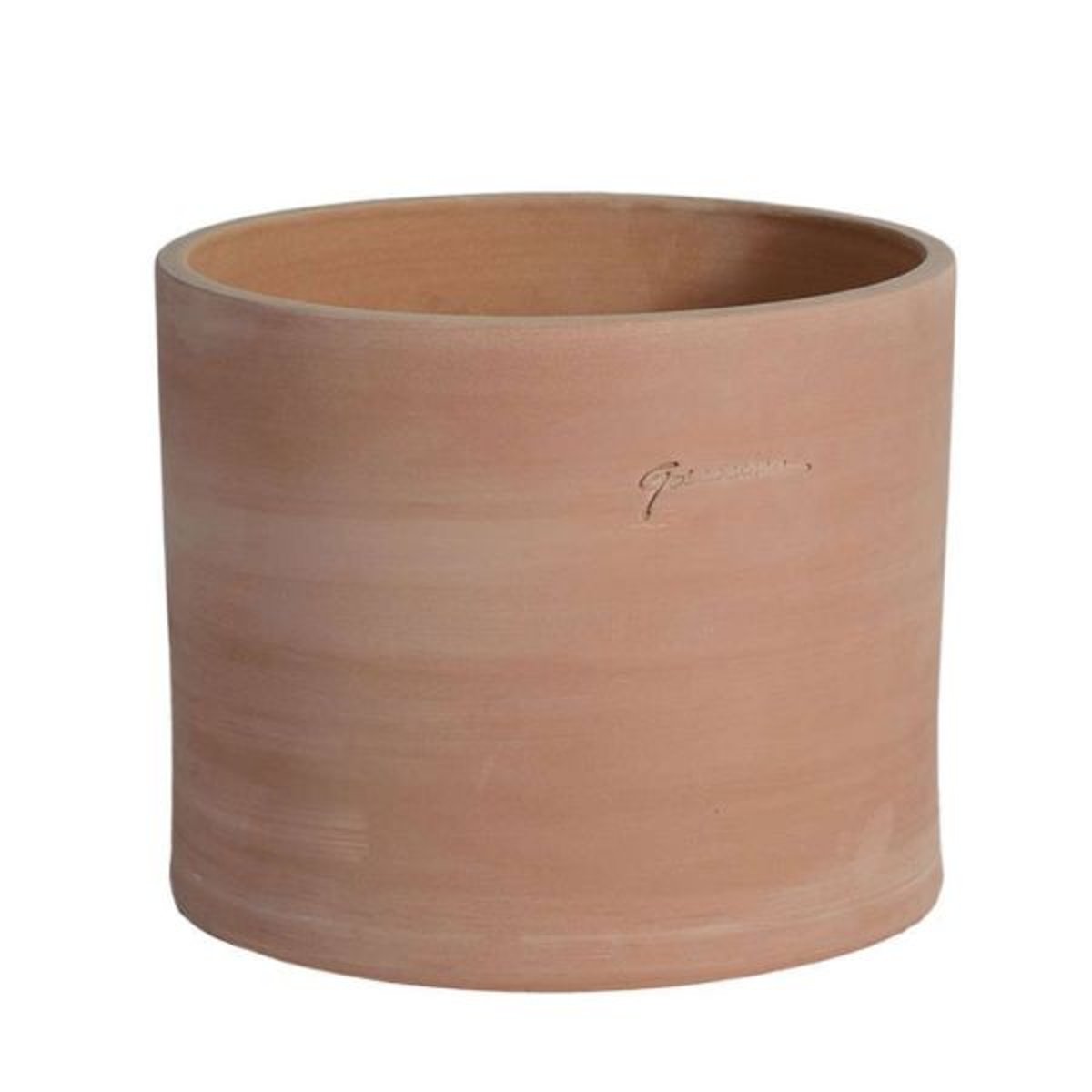 Pot cylindre droit en terre cuite D44 cm Terre cuite v002226, ARTIFICIELLES
