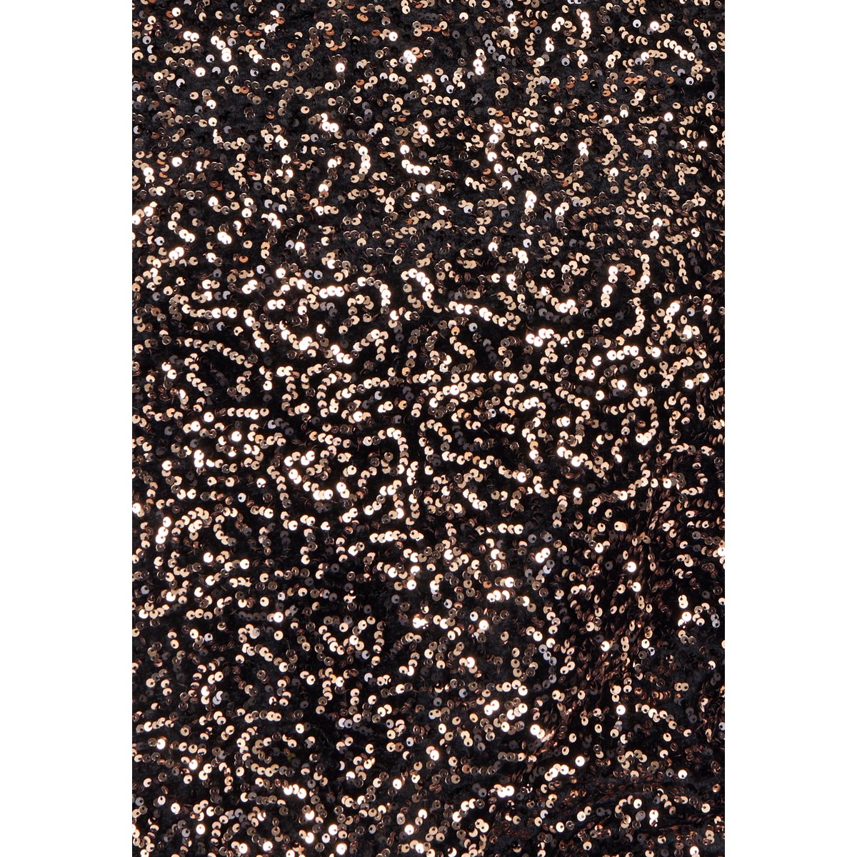 Blouse à sequins marron noir, DAMART