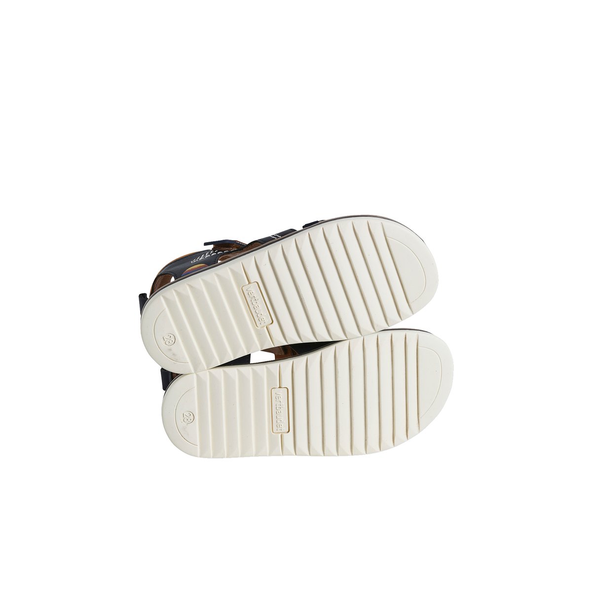 Sandales ouvertes collection maternelle marine, VERTBAUDET
