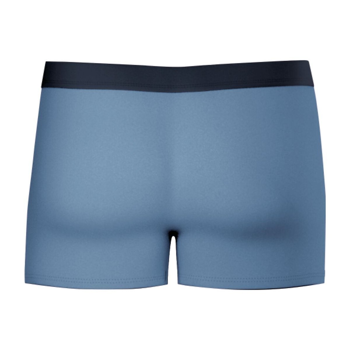 Zip-Up Pocket Swim Trunks blue grey, ATHENA