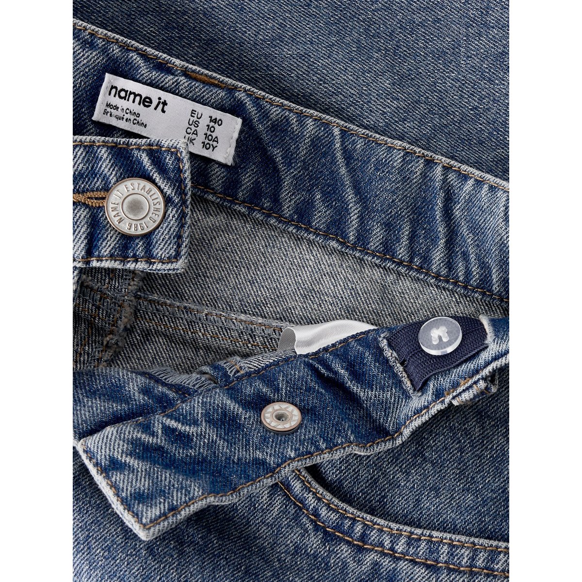 Jupe bleu - medium blue denim1, NAME IT