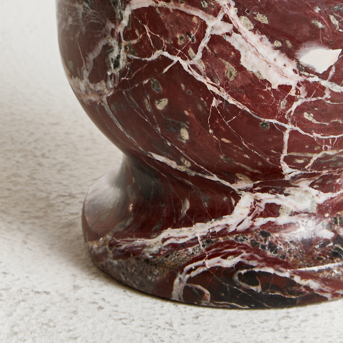 Marble Pestle & Mortar red, SO'HOME