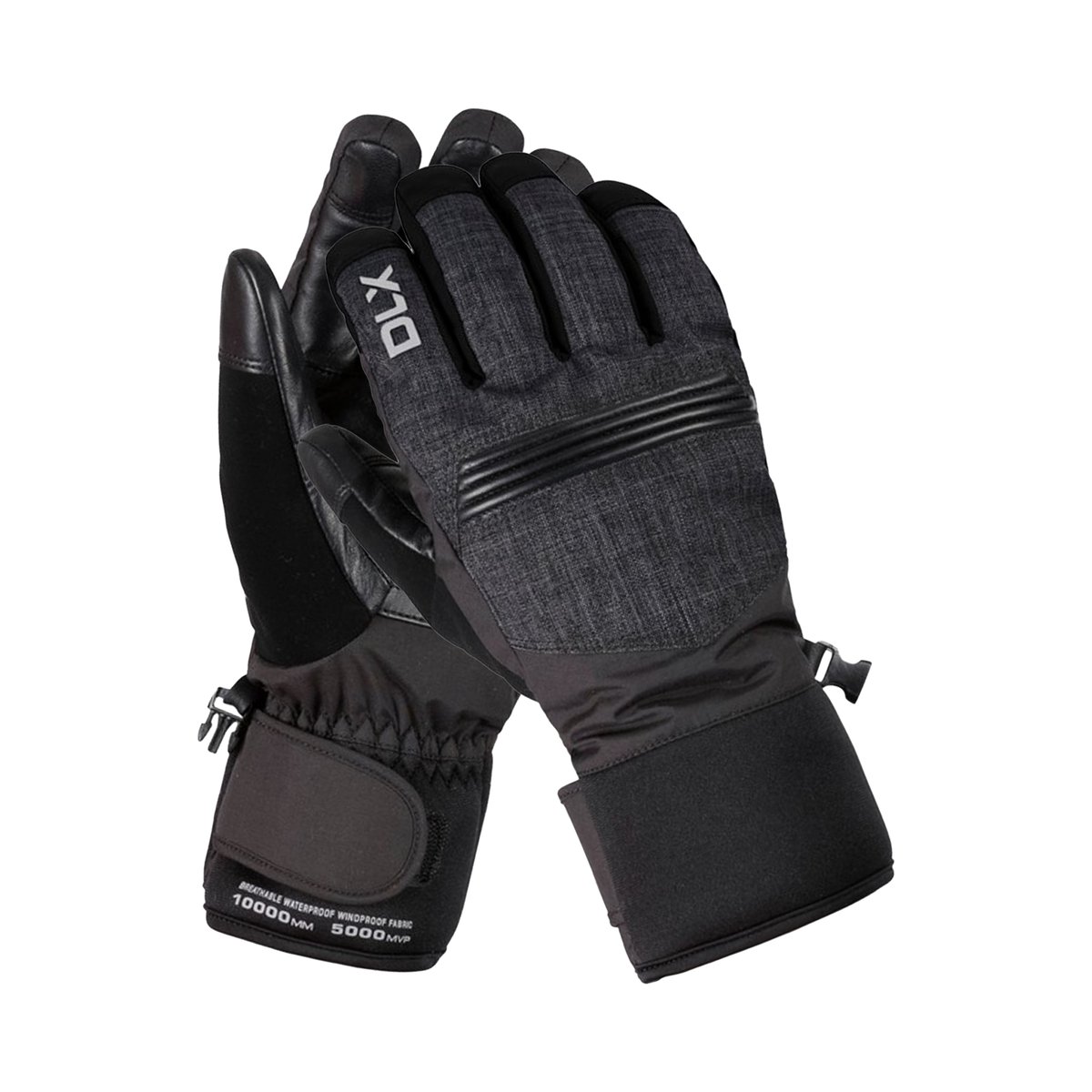 Gants de ski SIDNEY noir, TRESPASS