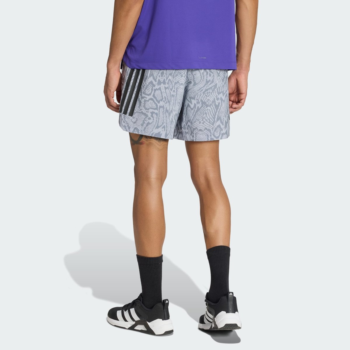 Short D4T Primelift Aop Short D4T Primelift Aop halo silver / grey, adidas Performance