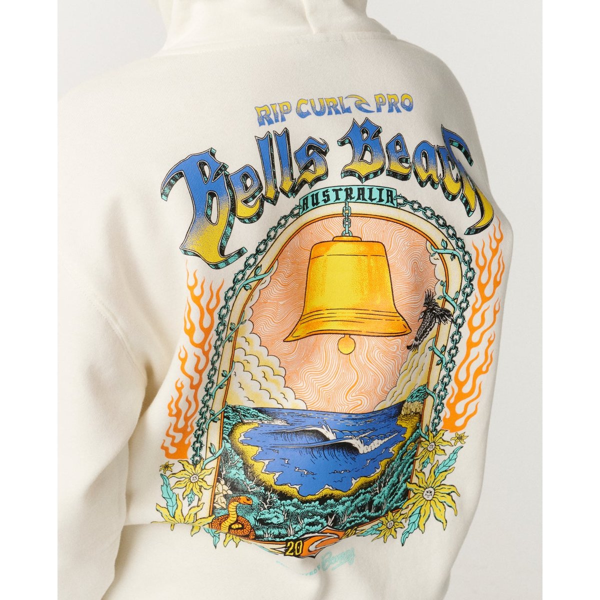 Sweat à capuche RIP CURL Pro Bells 26 garçon bone, RIP CURL