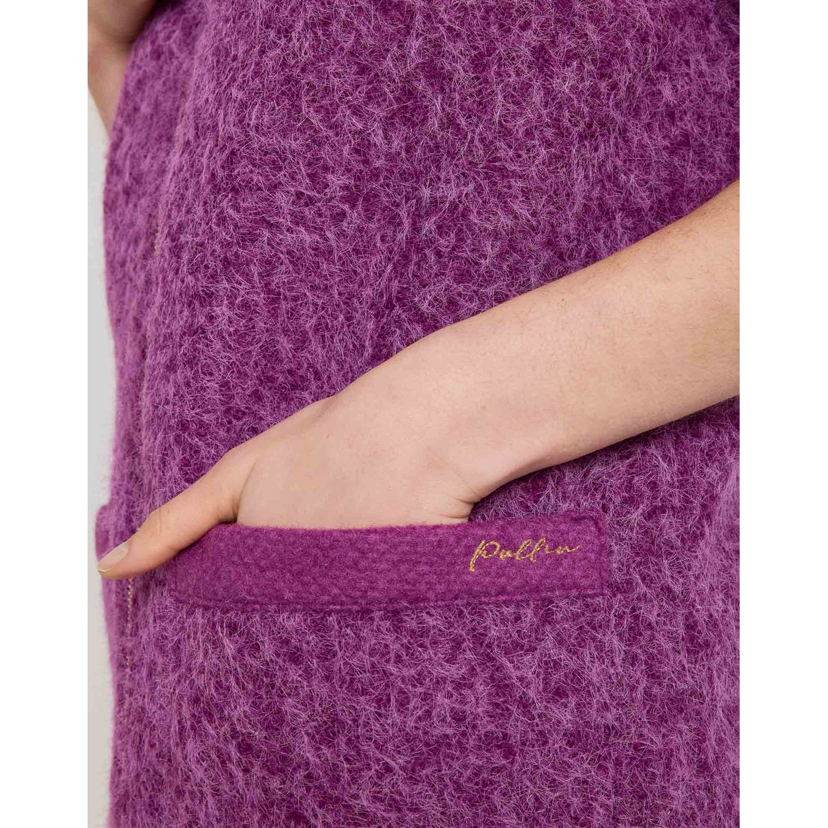 VESTE SANS MANCHE PURPLE violet, PULLIN