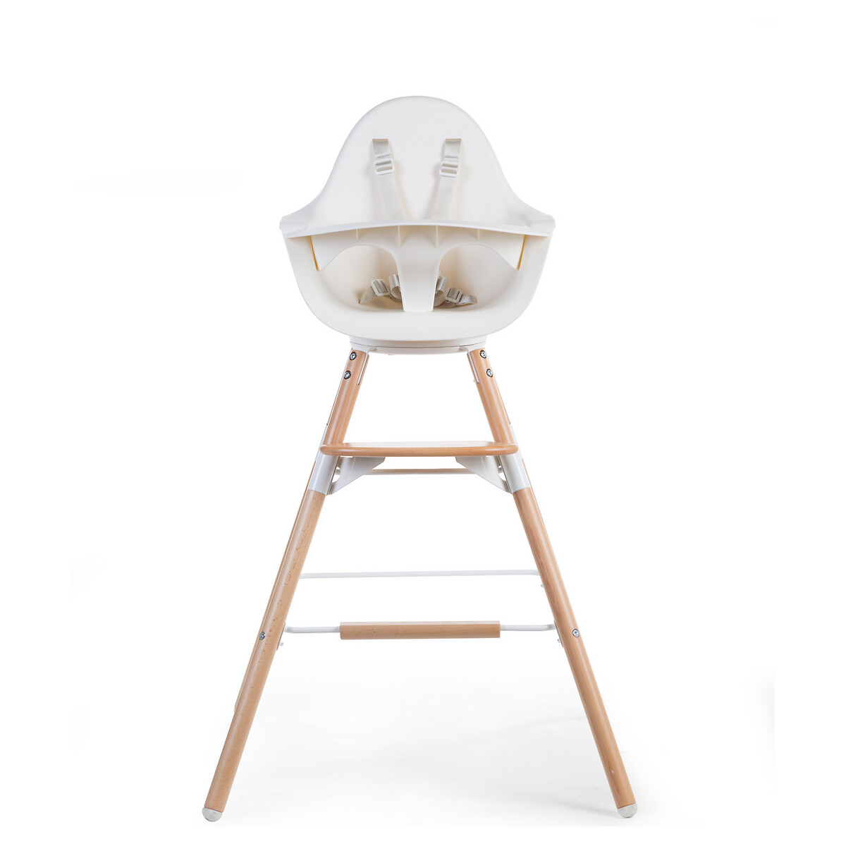 Set de pieds long pour chaise evolu repose pieds naturel, CHILDHOME