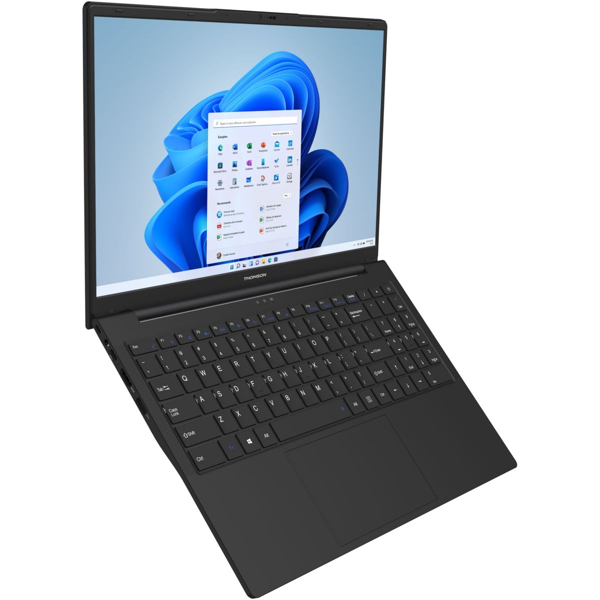 Ordinateur portable N15R53-16BK512 15,6" AMD Ryzen 5 3500U 16 Go RAM DDR4 SSD 512 Go couleur unique, THOMSON