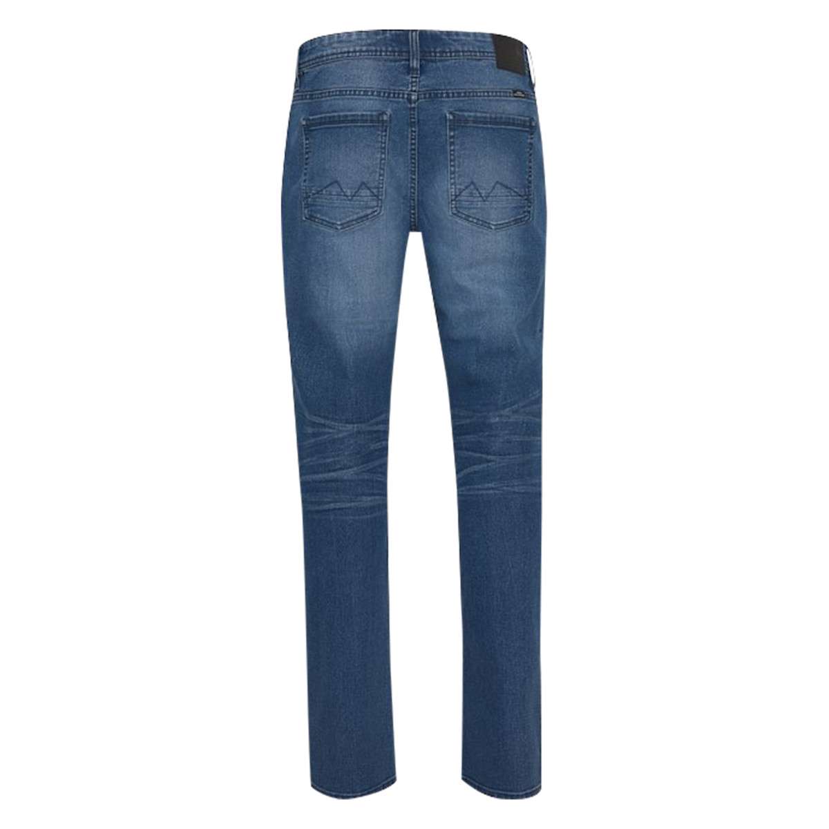 Jean coton délavé regular fit TWISTER FIT bleu, BLEND