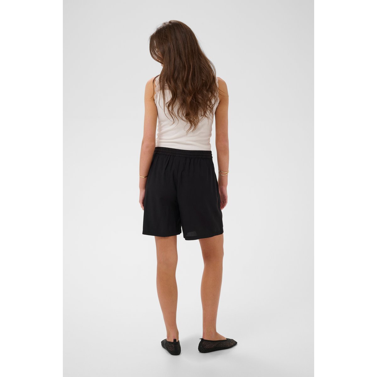Shorts casual noir, CREAM