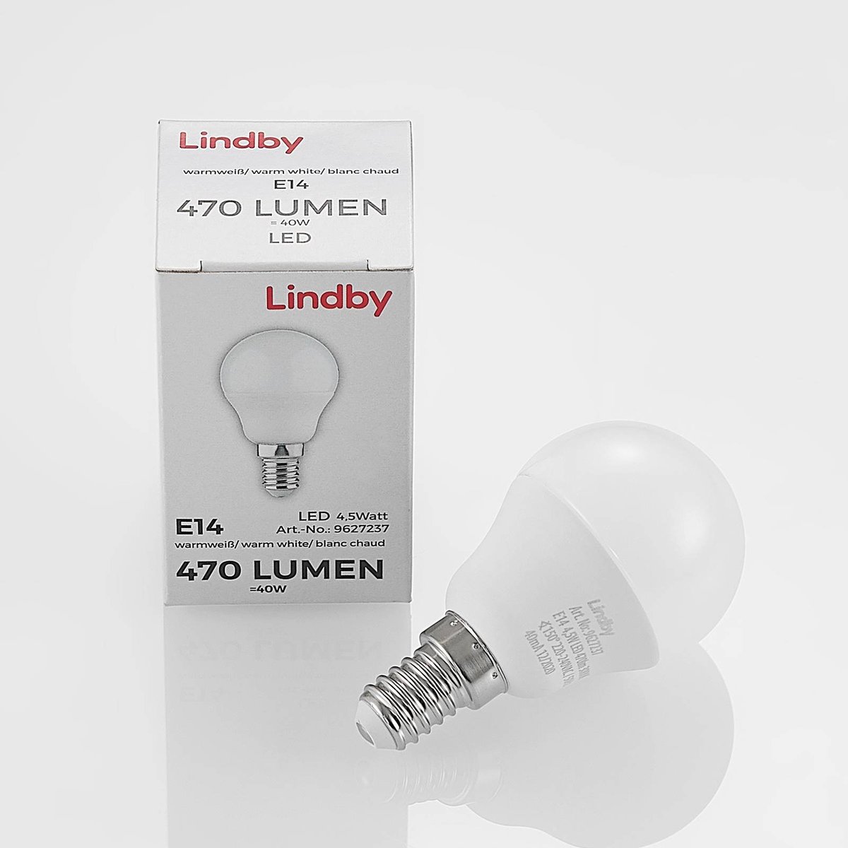 Ampoule E14 LED, E14 4,5W LED couleur unique, LINDBY