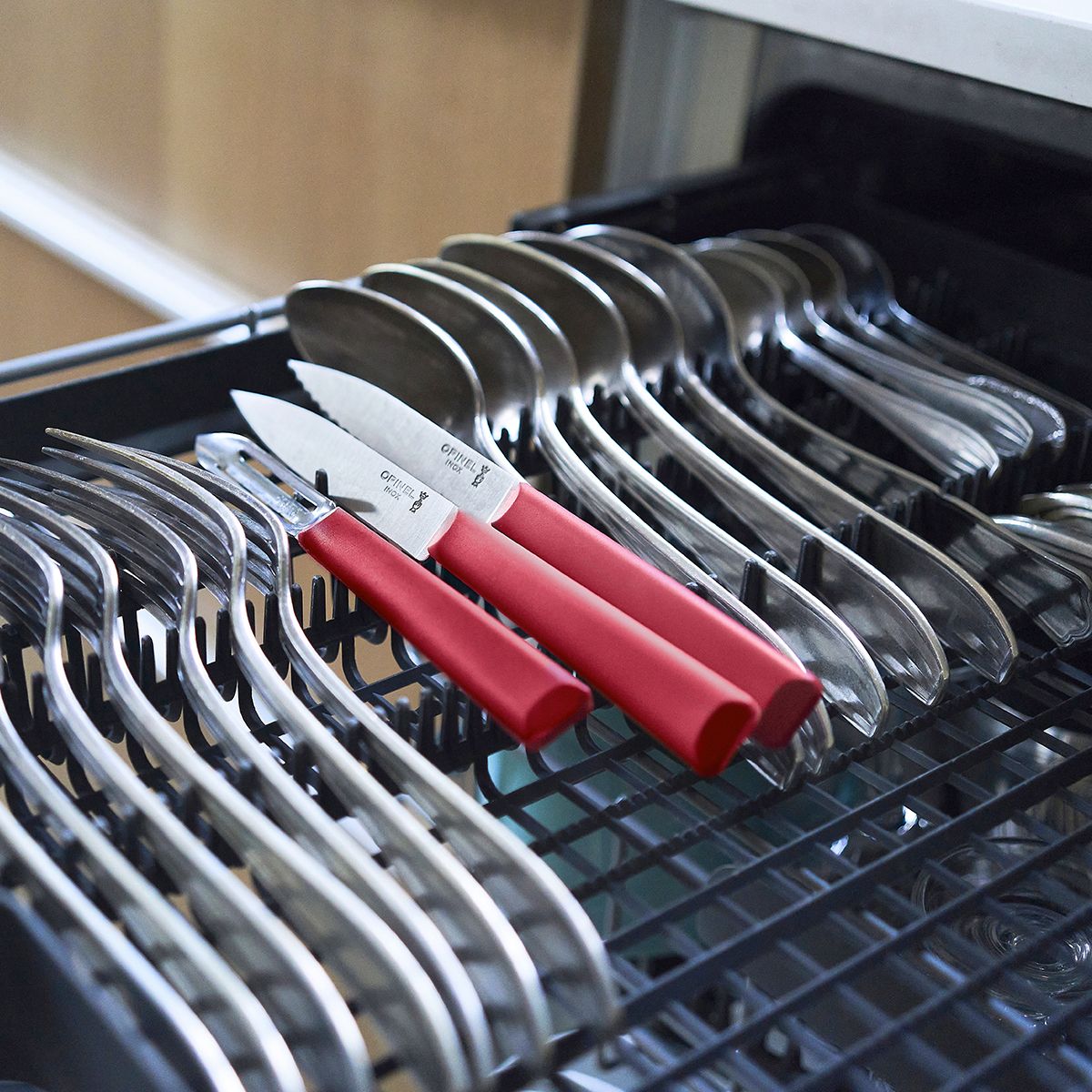 Coffret couteau trio Les Essentiels multicolore, OPINEL