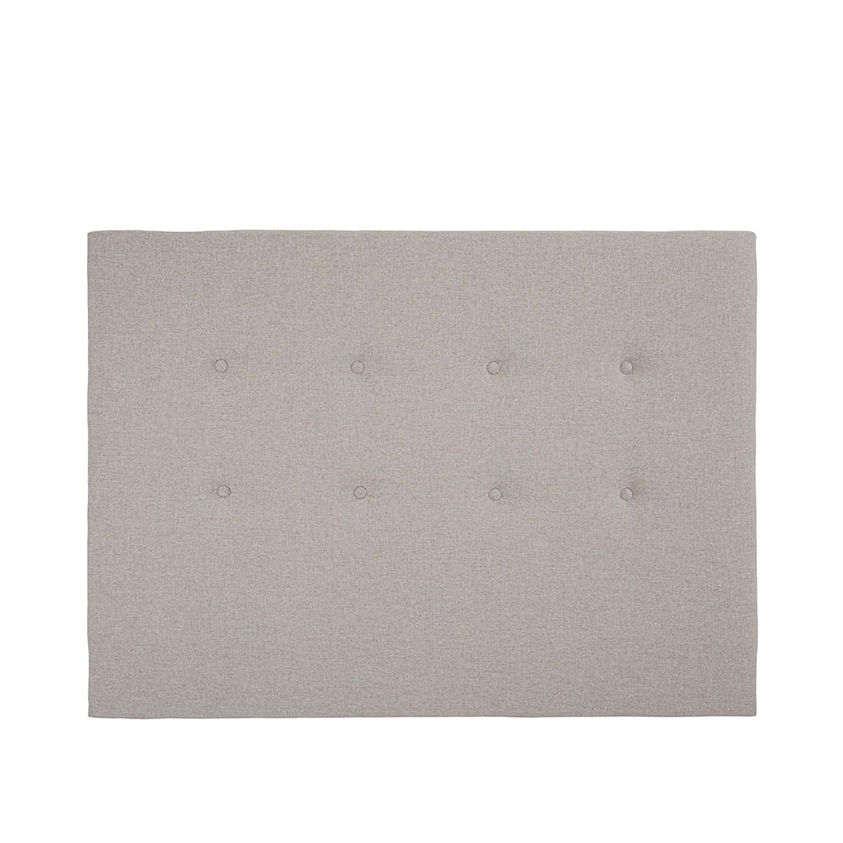 Tête de lit Capitonnée Tissu SISAL noir, BELLECOUR
