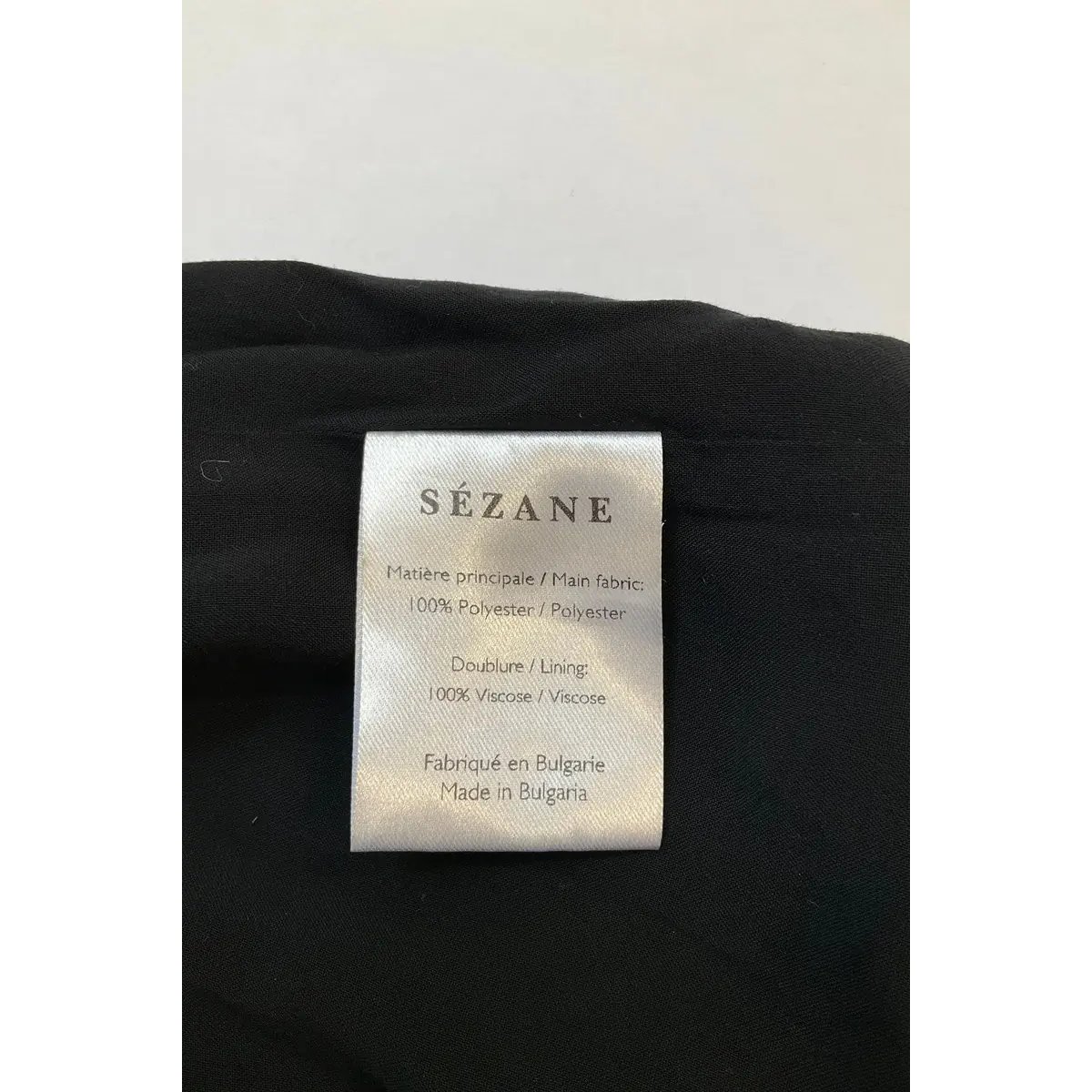 Blouse - Très Bon État noir, SEZANE