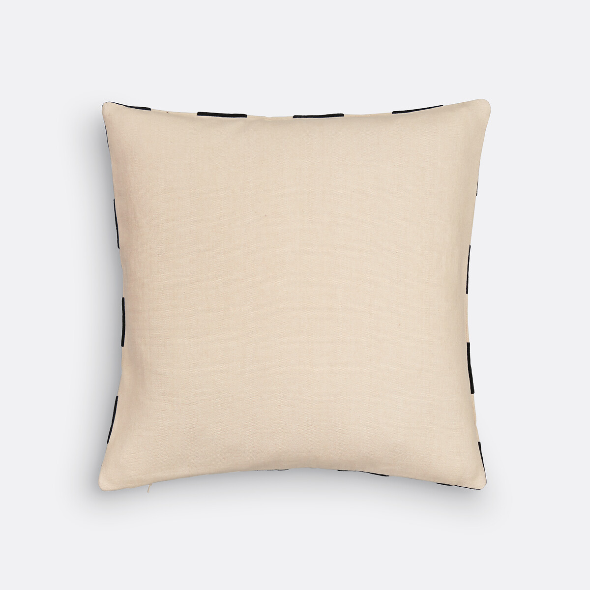 Lysmée 40 X 40cm Cushion Cover beige/black, LA REDOUTE INTERIEURS