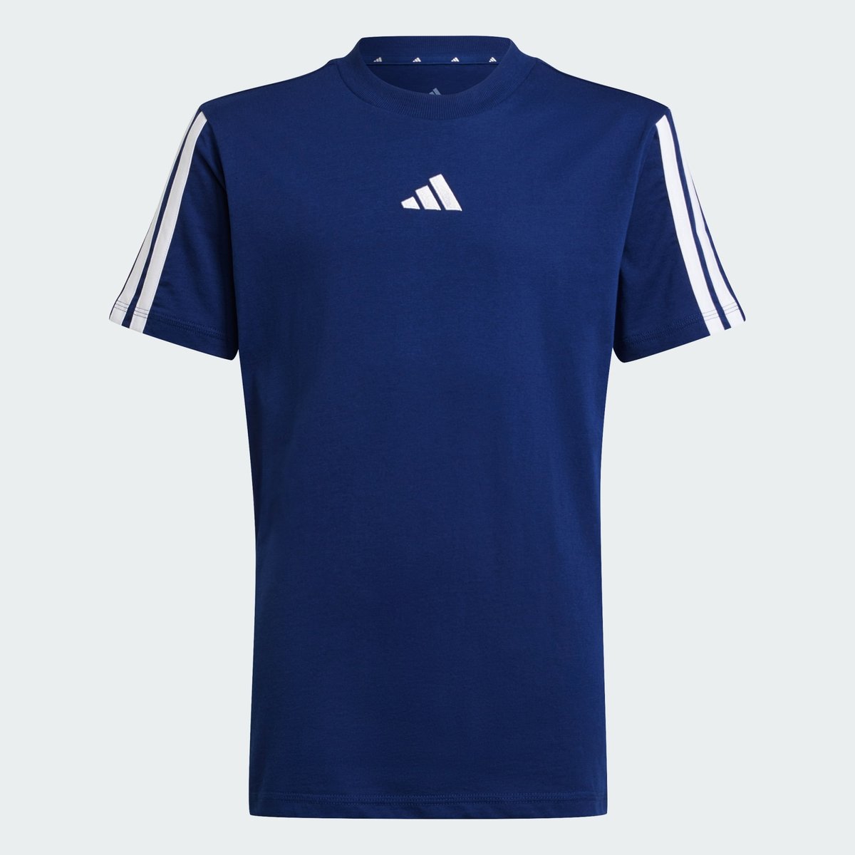 T-shirt manches courtes, 3 bandes, ESSENTIALS dark blue / white, adidas Performance