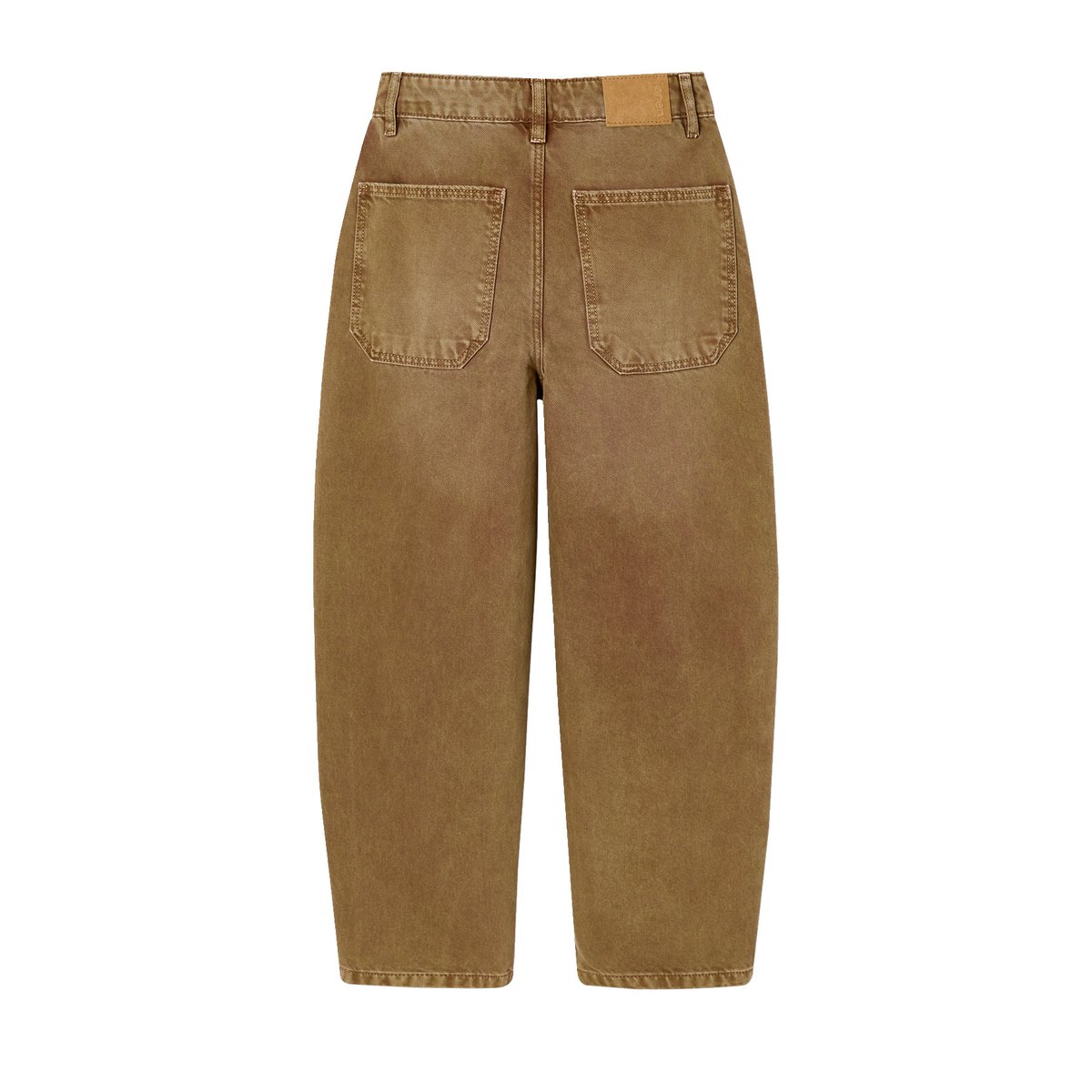 Pantalon balloon noisette, JONEN