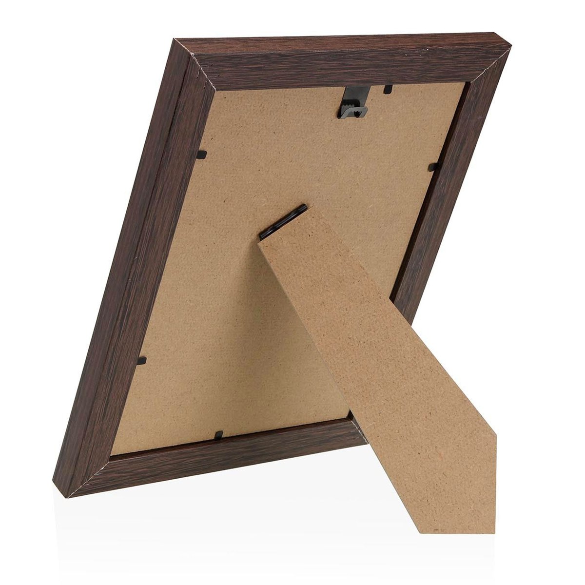 Cadre photo mural ou à poser bois et blanc 15x20cm bois, VERSA