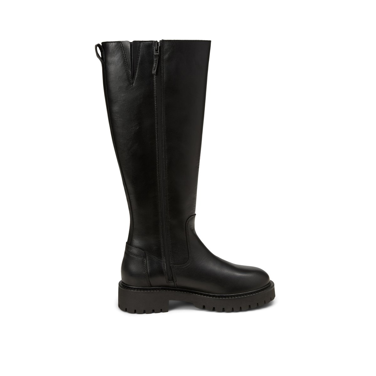 Bottes longues modèle Phia avec un profil fort noir, MARC O'POLO