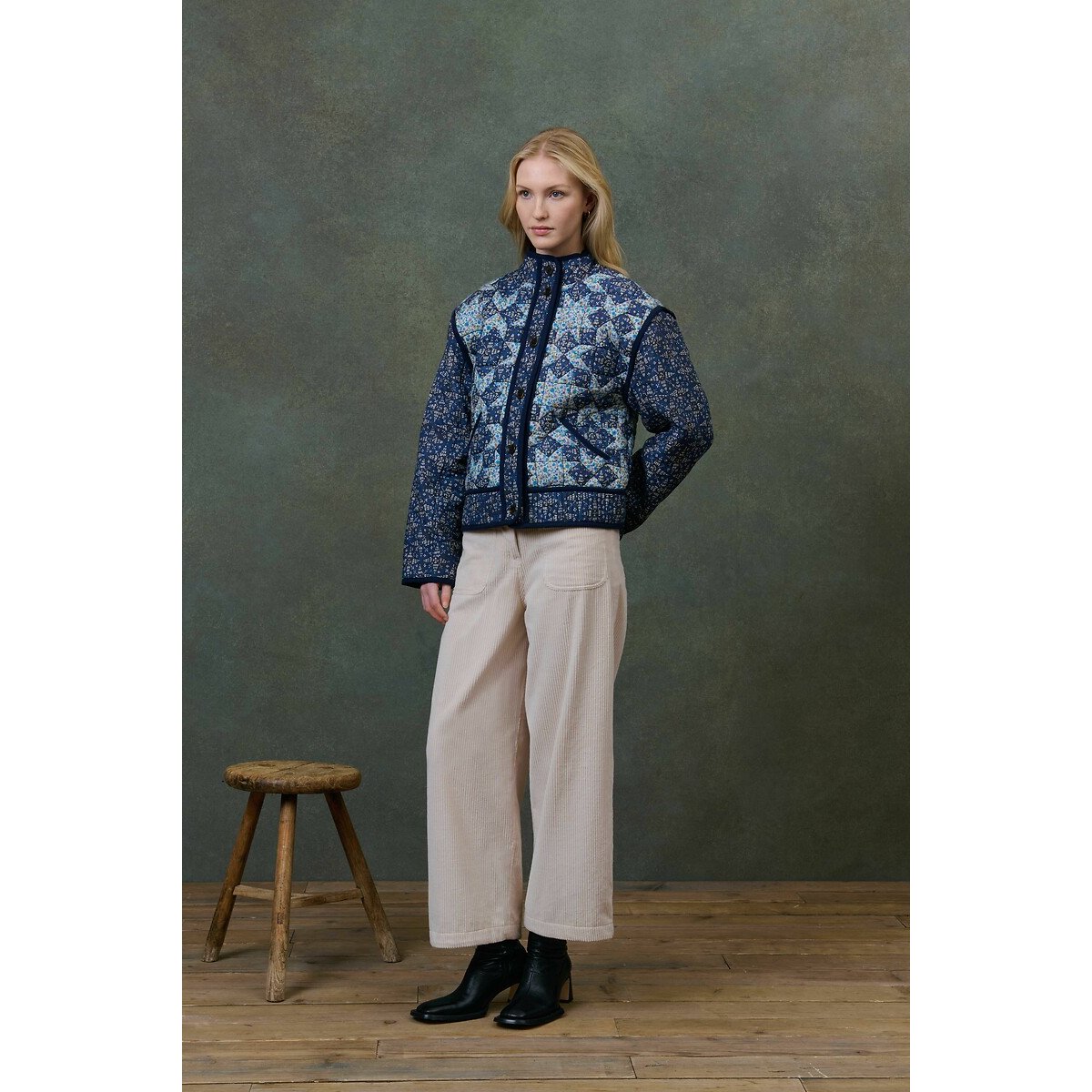 Omotayo Printed Patchwork Jacket 90004372, LOUISE MISHA