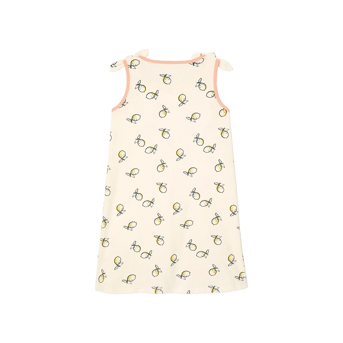 Chemise de nuit citrons écru, VERTBAUDET