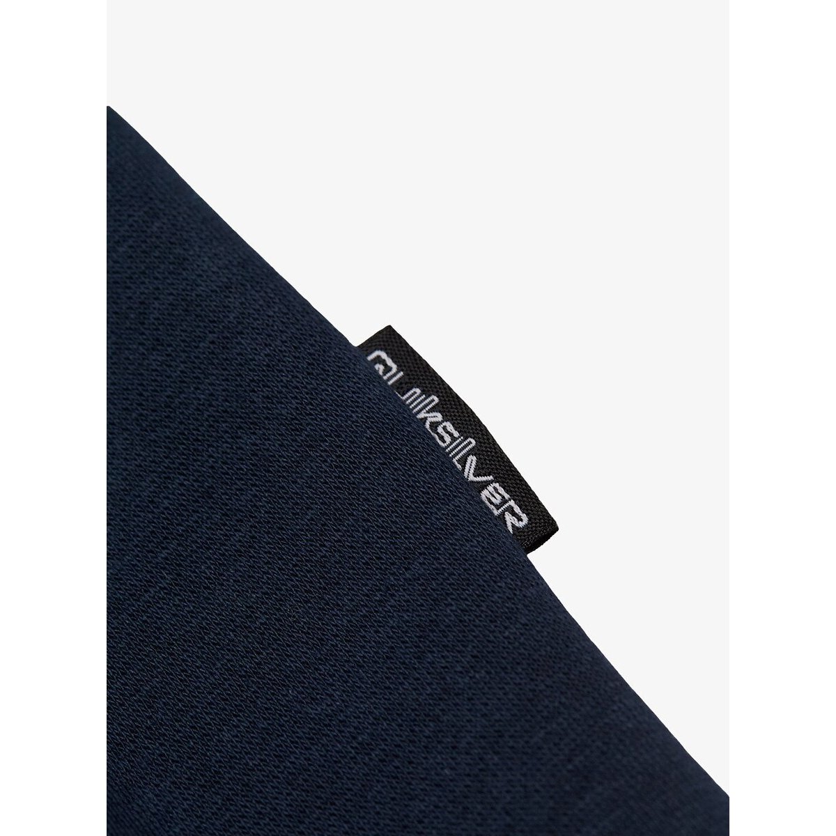 Hoodie, made from fleece, with a print on the back navy blue, QUIKSILVER