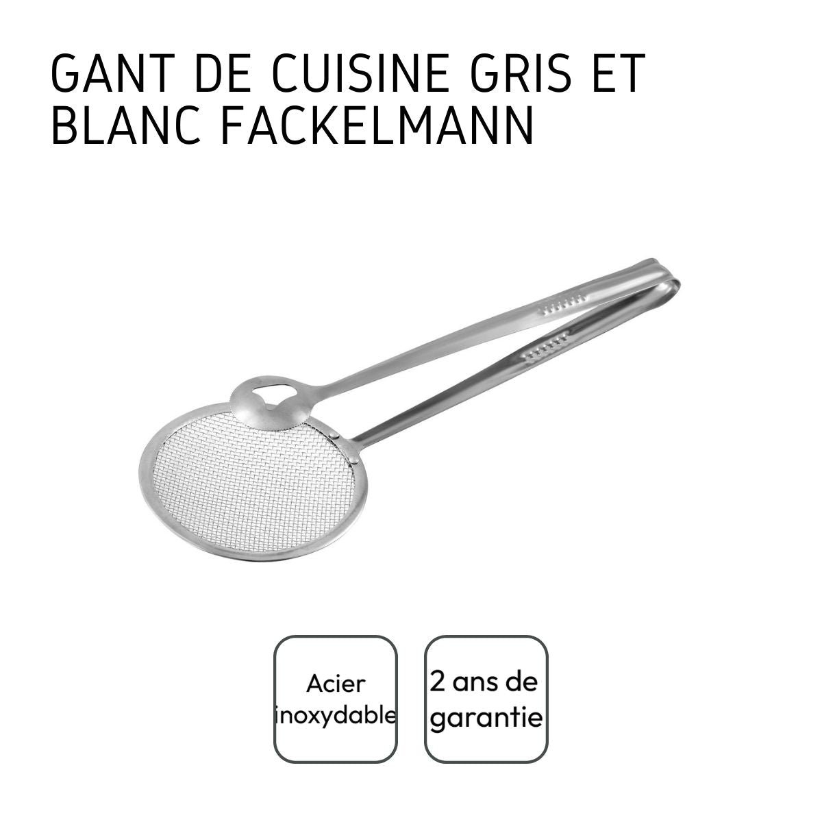 Pince à friture pour beignets au chocolat inox, ZENKER