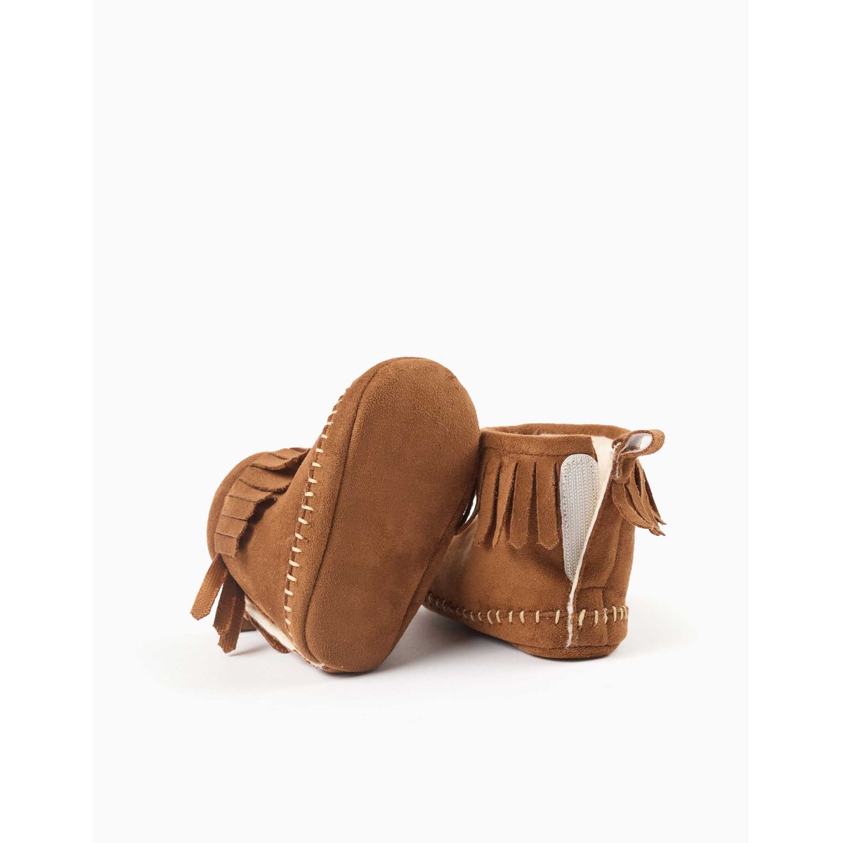 Bottes pré-marche avec doublure et franges multicolore, ZIPPY