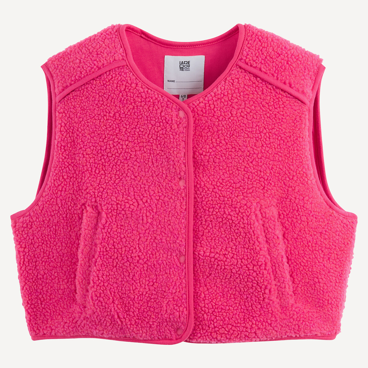 Sherpa Gilet pink, LA REDOUTE COLLECTIONS