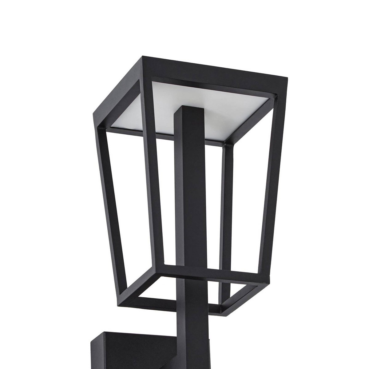 Applique extérieure en métal moderneLED noir, blanc, LUCANDE