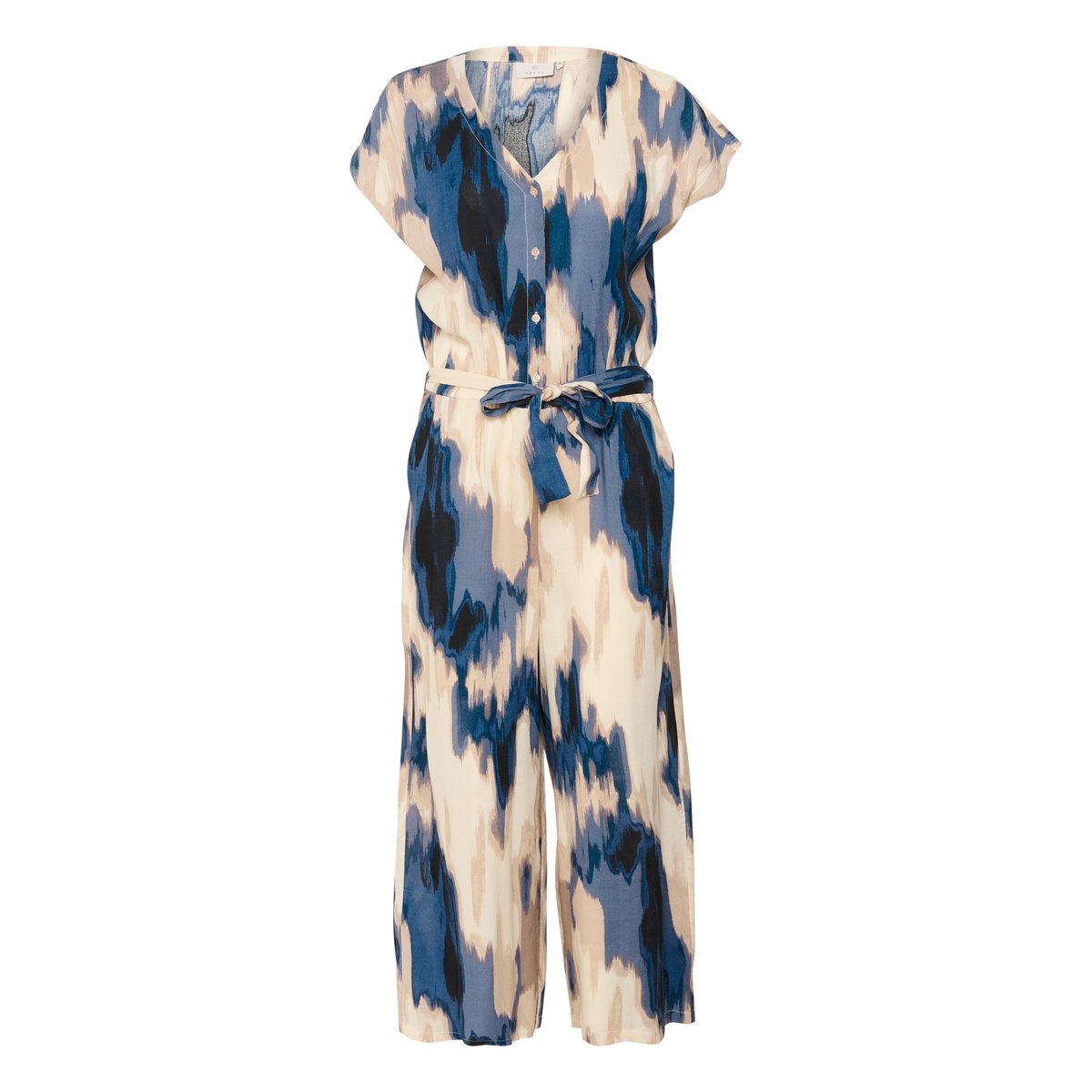 Combinaison bleu blue abstract print, KAFFE