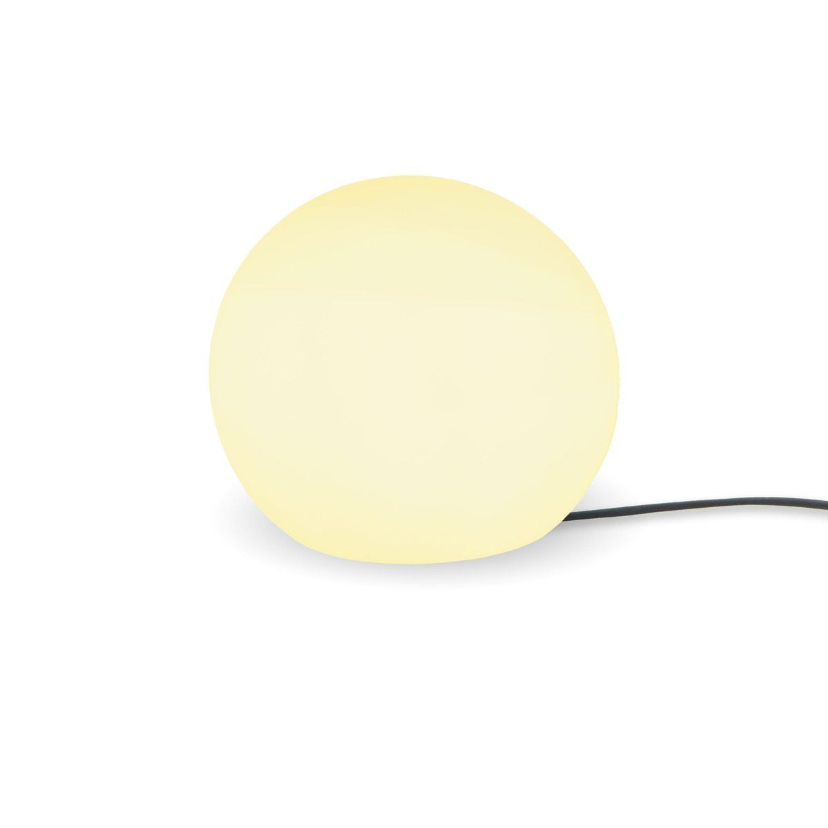 Lampe extérieure boule, ZONGO blanc, INSPIRE
