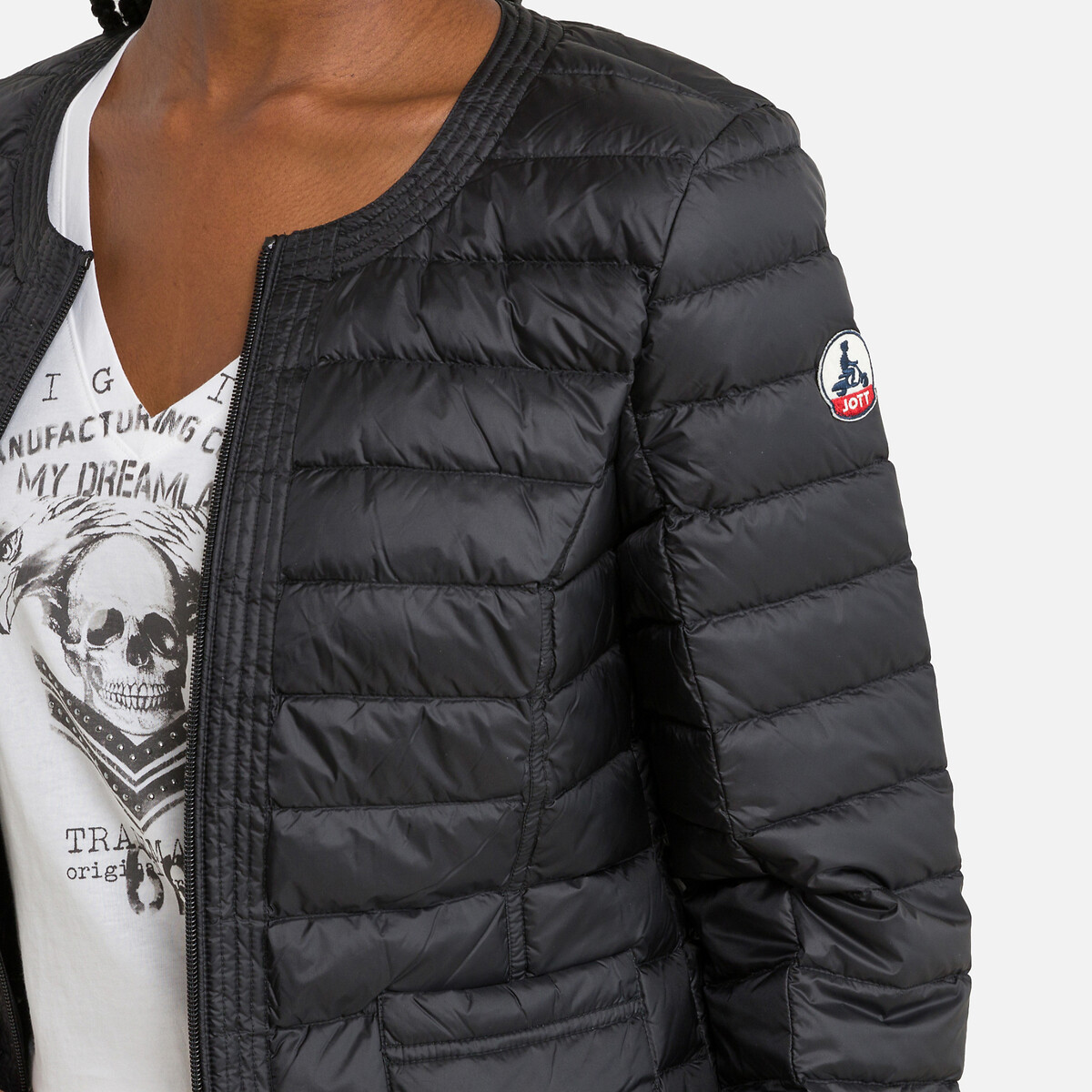 Douda Quilted Padded Jacket black, JOTT
