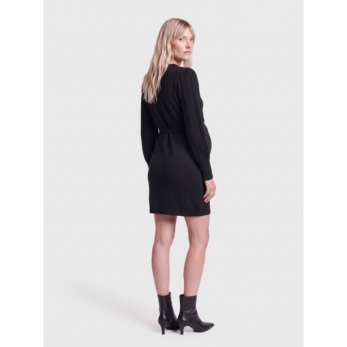 Robe En Maille noire - black, ONLY