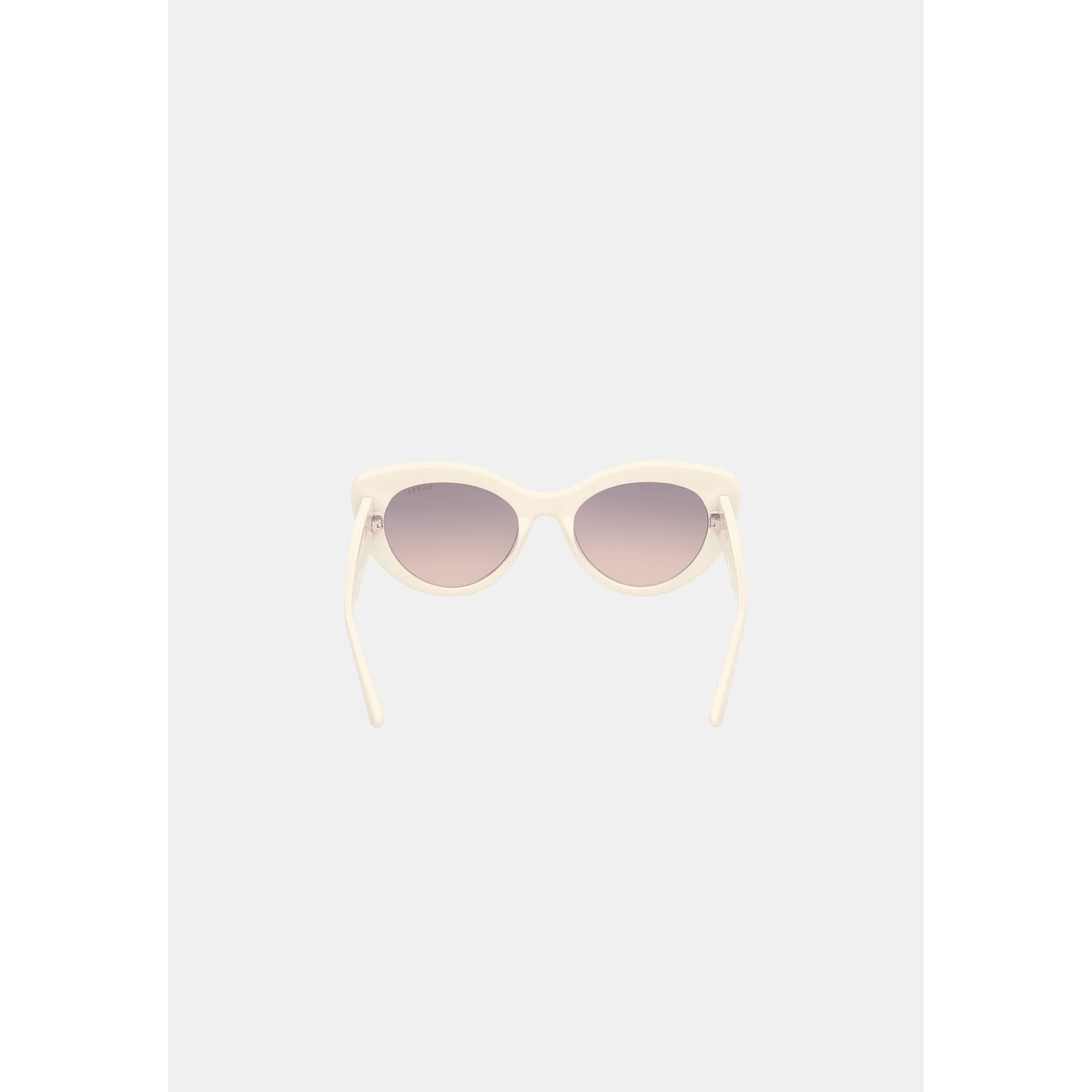 Lunettes De Soleil Œil-De-Chat blanc, GUESS