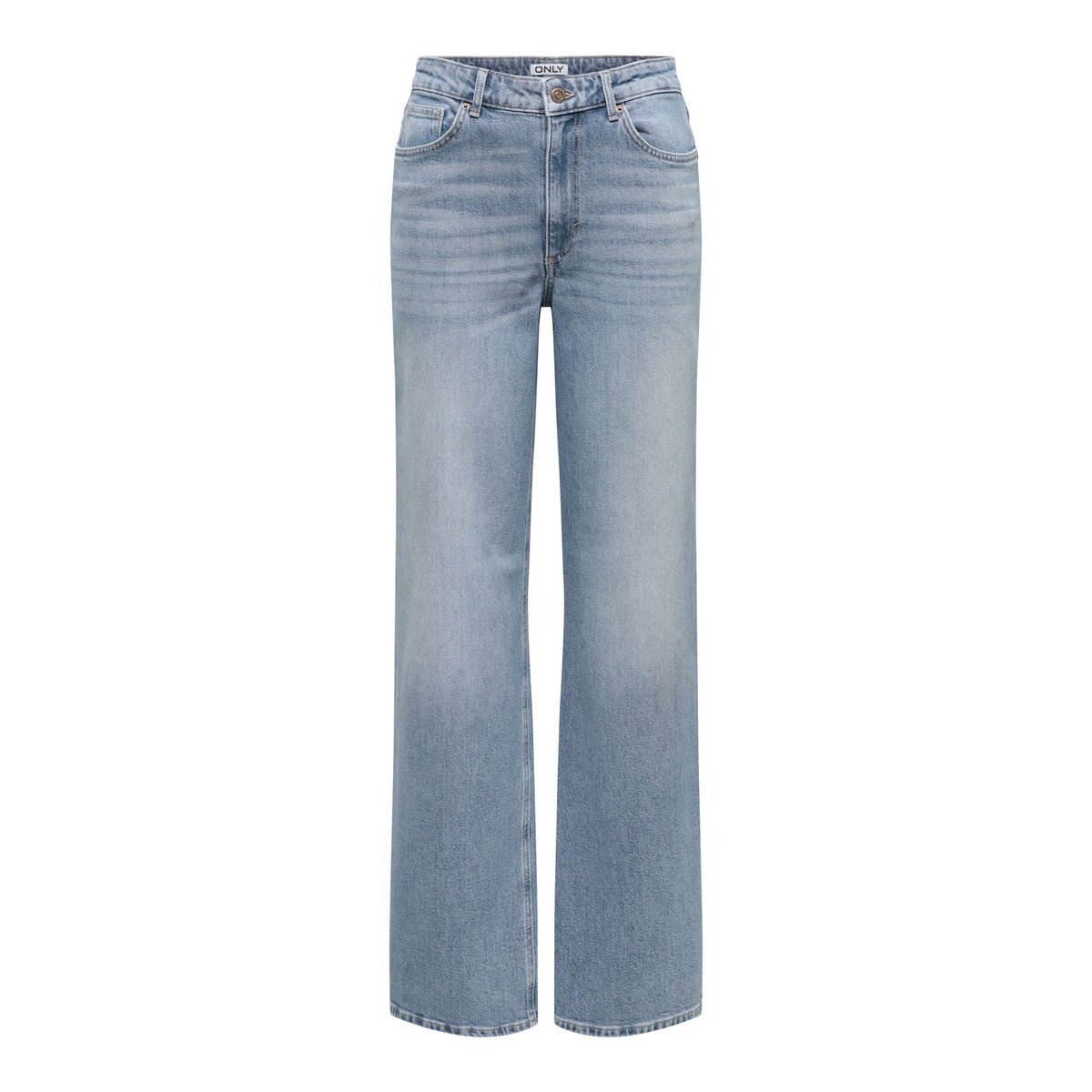 Jean À Jambe Large special blue grey denim, ONLY