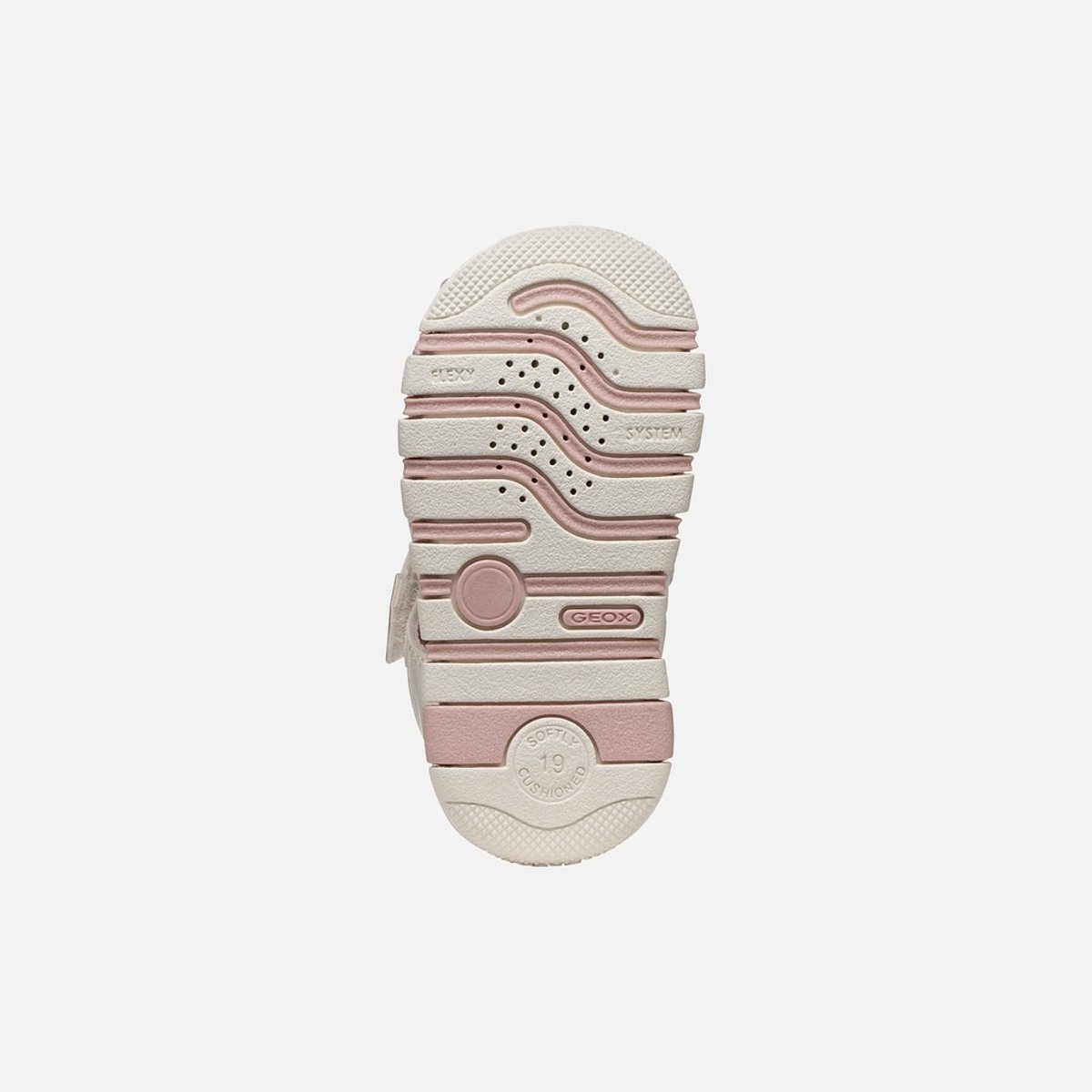 Sandales  B SANDAL IUPIDOO blanc/rose, GEOX