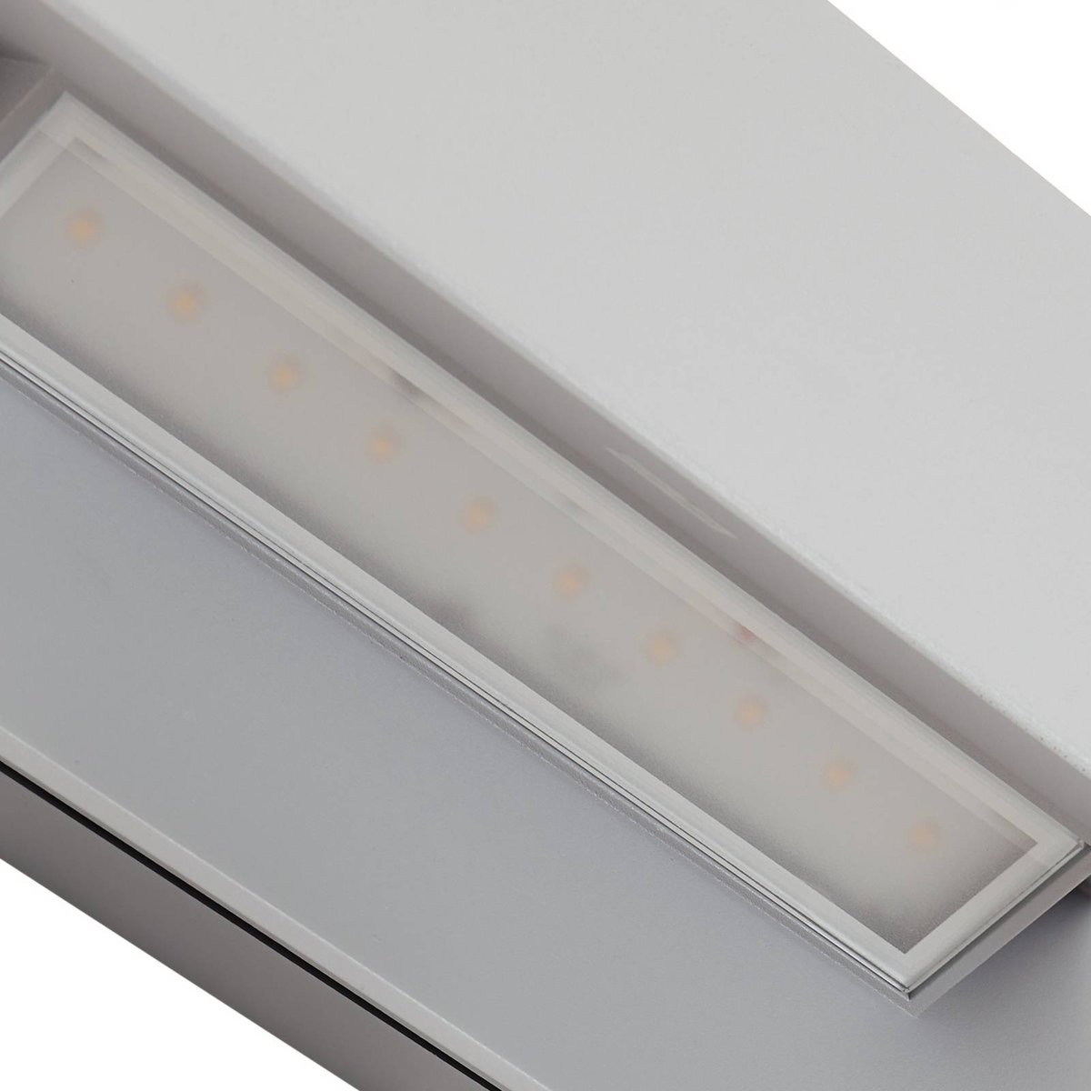 Applique extérieure moderneLED, Meja gris (ral 7040), LUCANDE