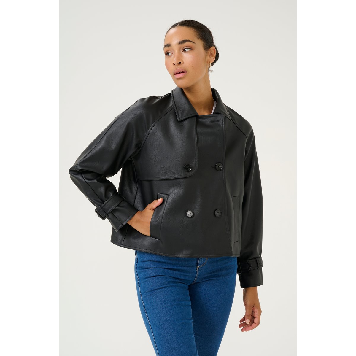 Outerwear noir black deep, KAFFE