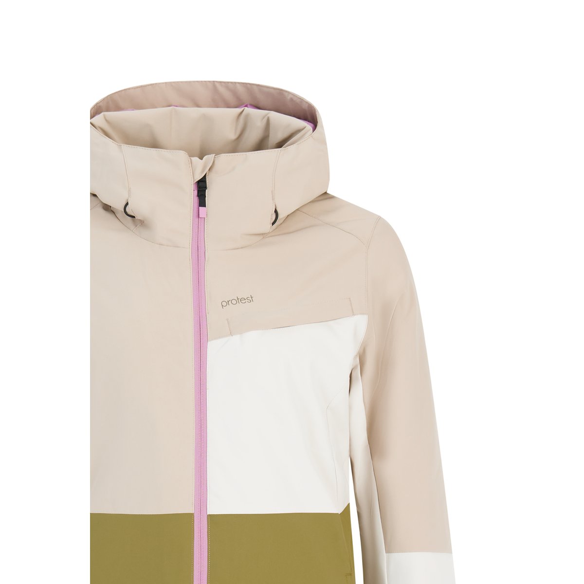 Veste de ski et de snowboard PRTSINA willow green, PROTEST